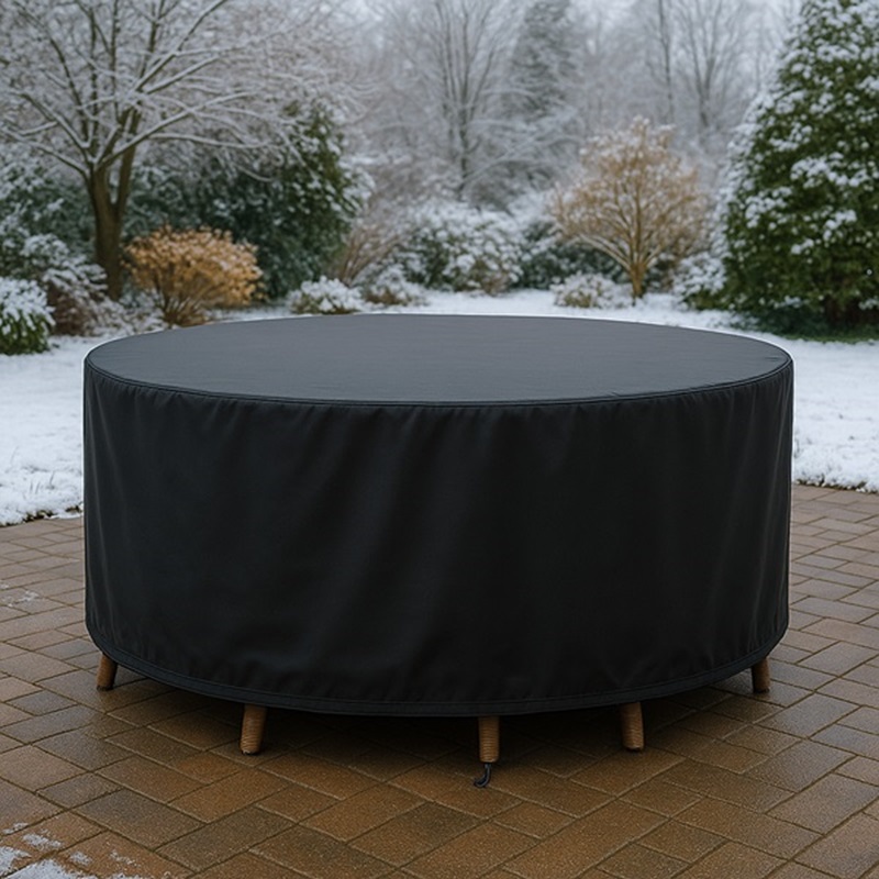 Housse de protection ensemble jardin rond